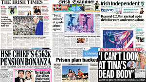 What the papers say: Friday's front pages