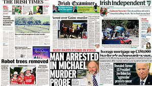 What the papers say: Monday's front pages What the papers say: Monday's front pages