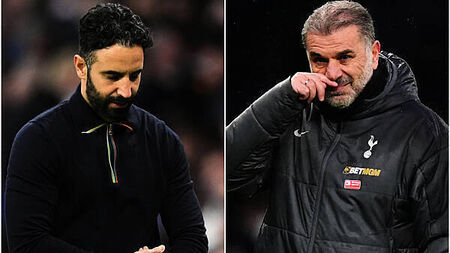 A look at Man Utd and Tottenham’s unwanted Premier League records this season