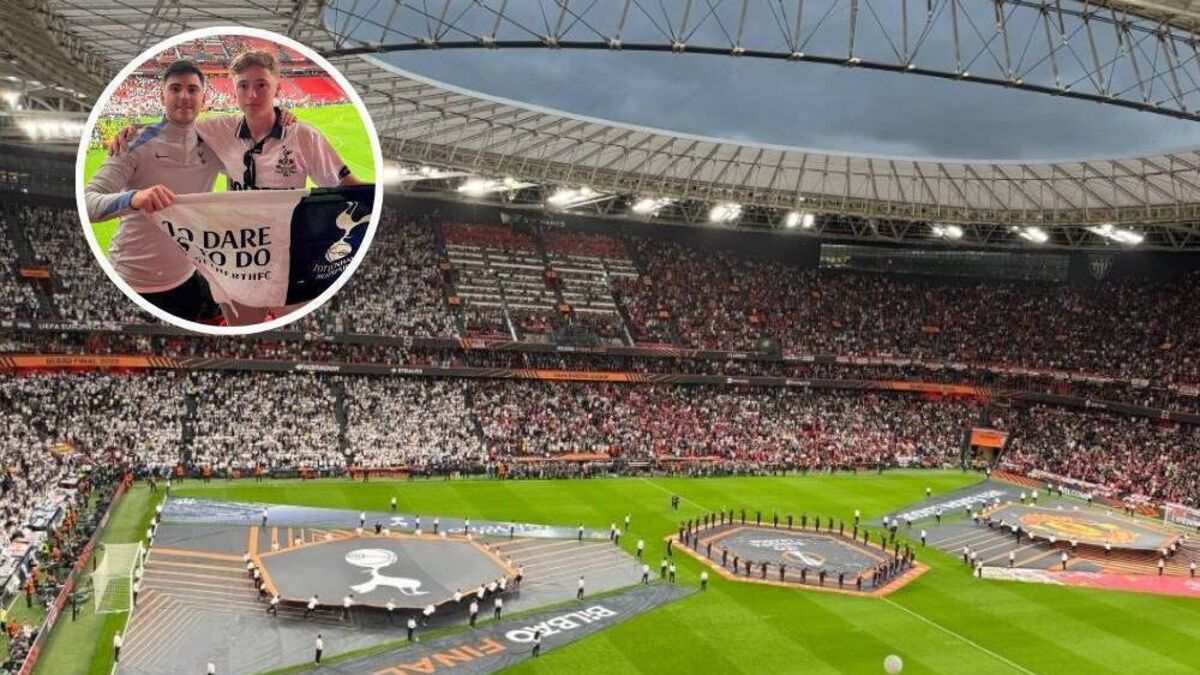 'Magical' - Dunmore group travel to Bilbao to watch Spurs win a European trophy