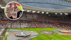 'Magical' - Dunmore group travel to Bilbao to watch Spurs win a European trophy 'Magical' - Dunmore group travel to Bilbao to watch Spurs win a European trophy