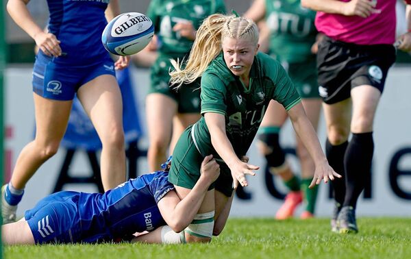 Aoife Heaney, see in in action for Connacht in this season's PwC Women's U18 Interprovincial Championship Final, is eligible for the age grade again next season. Picture: INPHO/James Lawlor Aoife Heaney, see in in action for Connacht in this season's PwC Women's U18 Interprovincial Championship Final, is eligible for the age grade again next season. Picture: INPHO/James Lawlor