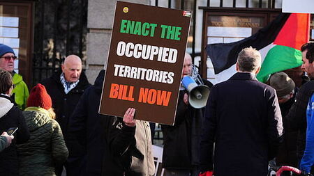 Government to draft Bill to ban trade with illegal Israeli settlements