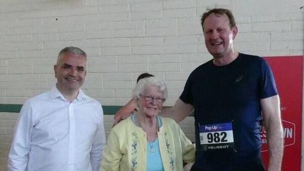 Kitty Walsh, Barrack Street, Charlestown, pictured with Ministers Jim O'Callaghan and Dara Calleary at the recent 5th annual Colm Horkan Memorial Run. Kitty Walsh, Barrack Street, Charlestown, pictured with Ministers Jim O'Callaghan and Dara Calleary at the recent 5th annual Colm Horkan Memorial Run.