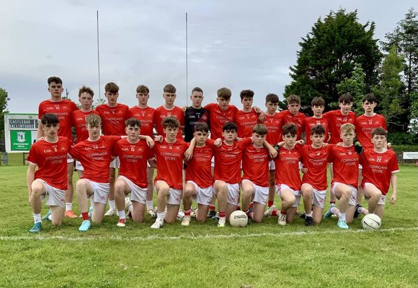 The gallant Ballintubber team that lost out narrowly to Castlebar Mitchels in the Mayo Homeland U-16 League Final played recently in Islandeady. Picture: Tom Quinn