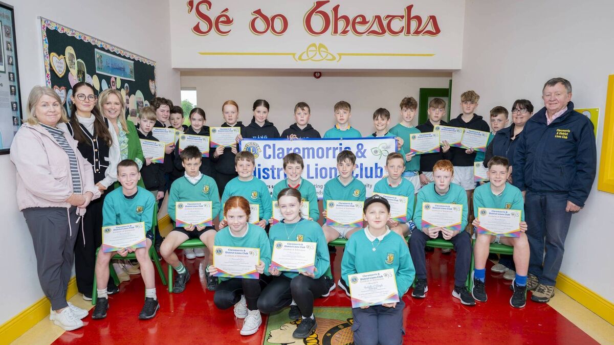 Local Notes: Poster competition in Claremorris was huge success