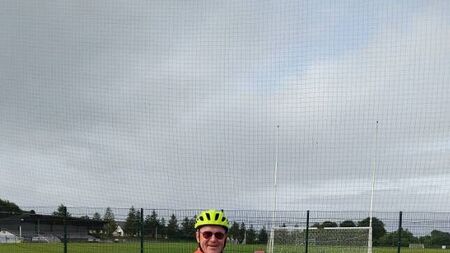 Swinford cyclist takes on immense charity challenge