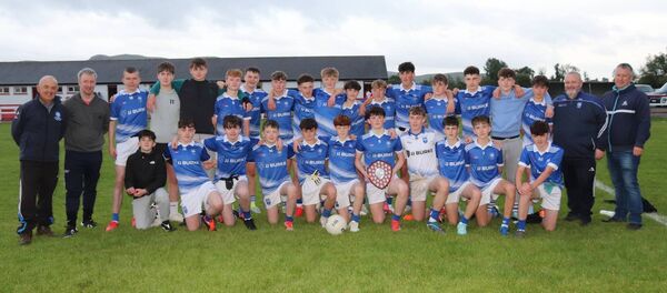 The Kiltimagh U16 boys team who won the Mayo GAA League Final with a thrilling victory over Lahardane. Picture: Sally Lavin The Kiltimagh U16 boys team who won the Mayo GAA League Final with a thrilling victory over Lahardane. Picture: Sally Lavin