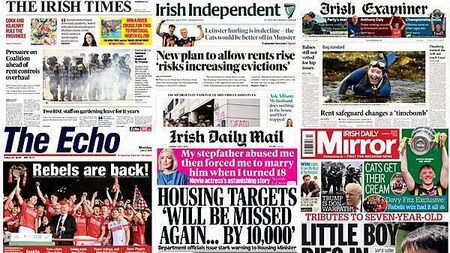 What the papers say: Monday's front pages