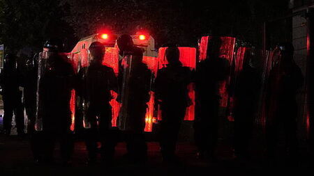 Riot police respond to second night of violence in Ballymena