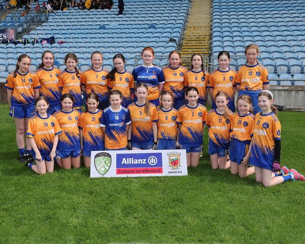 The Currabaggan NS side from Knockmore who lost to Ballindine NS at MacHale Park. The Currabaggan NS side from Knockmore who lost to Ballindine NS at MacHale Park.