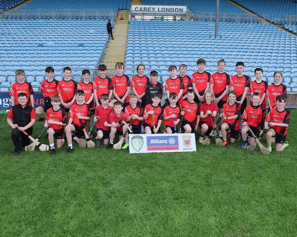 Brackloon NS were unfortunate to concede a goal right on the full-time whistle which saw them lose by two points. 