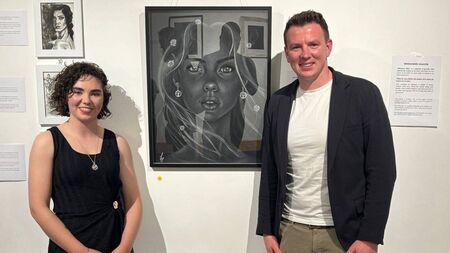 Laura's art exhibition opens at Ballina Library