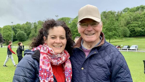 Happy Ballintubber GAA Club supporters, Janine Hoban and Sean Horan pictured after Ballintubber’s win in the recent Minor Division 4 Final. Picture by Tom Quinn
