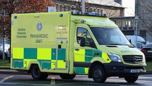 Investigation ongoing as ambulance explodes in Mayo town