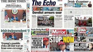 What the papers say: Monday's front pages What the papers say: Monday's front pages