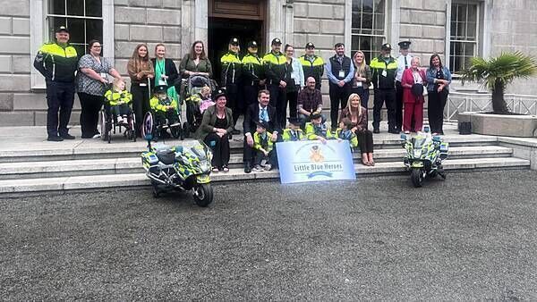 Little Blue Heroes welcomed to Leinster House