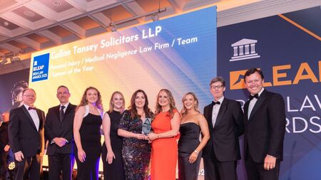 Callan Taney Solicitors LLP honoured with three prestigious awards