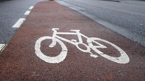 Articulated lorry keeps parking on Mayo cycle lane