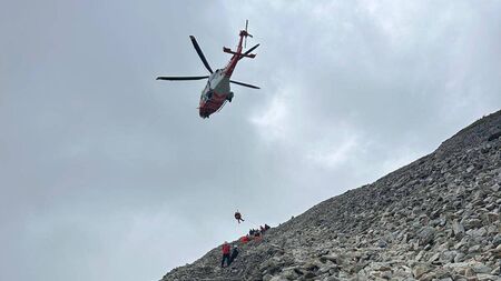 Man rescued from Croagh Patrick over the weekend