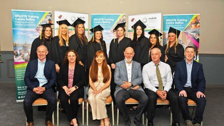 Best wishes: Students complete Ballina course
