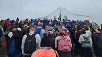 Croagh Patrick is culmination of monumental 5-Peak-5-Day Tribute to young Mayo man 