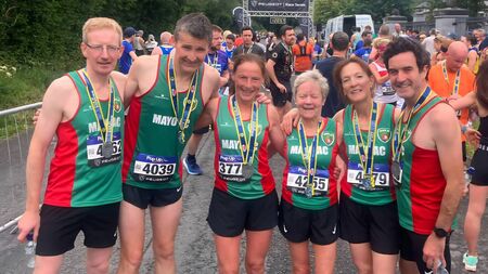Mayo runners excel across the province