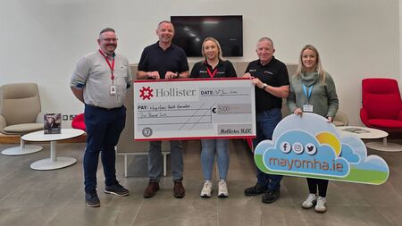 Hollister gives support to Mayo Mental Health