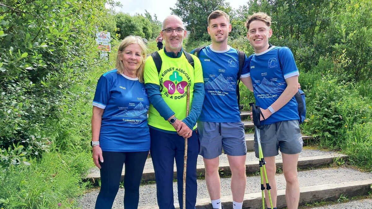 Local Notes: Climbers scale Reek in memory of James