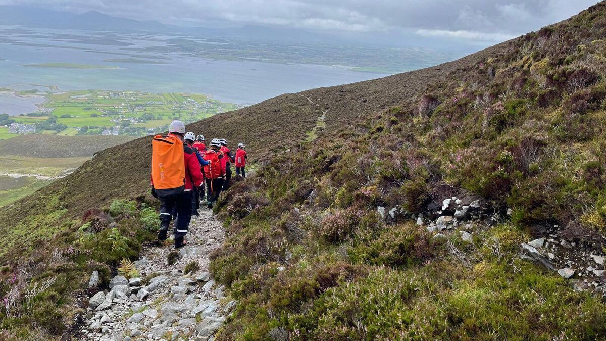 Injured woman wished well following fall at Croagh Patrick