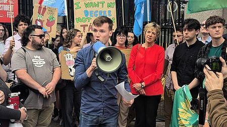 College fees: Protesting students say Government putting ‘undue financial burden’ on them