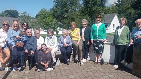 The Clogher Community Active Age Group enjoying a recent outing to the Fr Peyton Centre in Attymass. The Clogher Community Active Age Group enjoying a recent outing to the Fr Peyton Centre in Attymass.