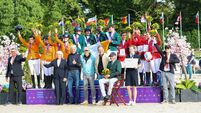 Paddy jumps for joy as Ireland win gold 