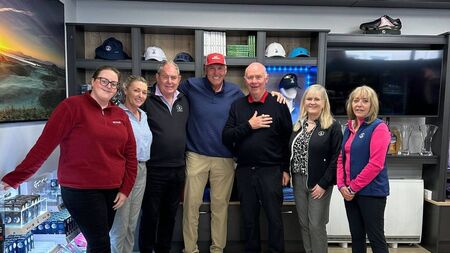 NFL legend visits Mayo for round of golf