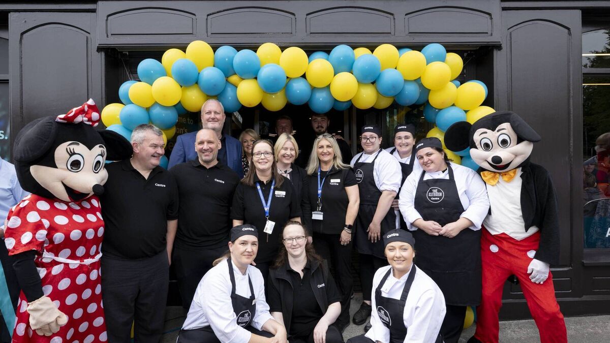 Carnival atmosphere marks grand reopening of Mayo town store
