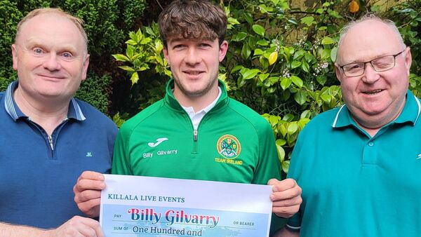 Billy wins gold for Ireland and is World Cup bound