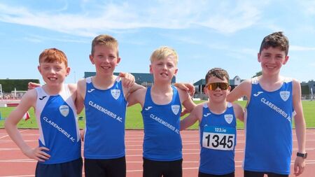Mayo relay team stars at national finals