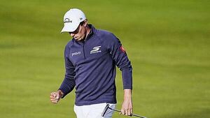 Matt Fitzpatrick one shot behind Open leader Scottie Scheffler at halfway stage