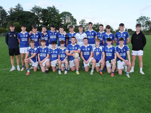 The Kiltimagh minors who were beaten by Moy Davitts in an entertaining divisional final. Picture: Michael Donnelly