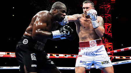 Oleksandr Usyk proves too strong again for Daniel Dubois at Wembley