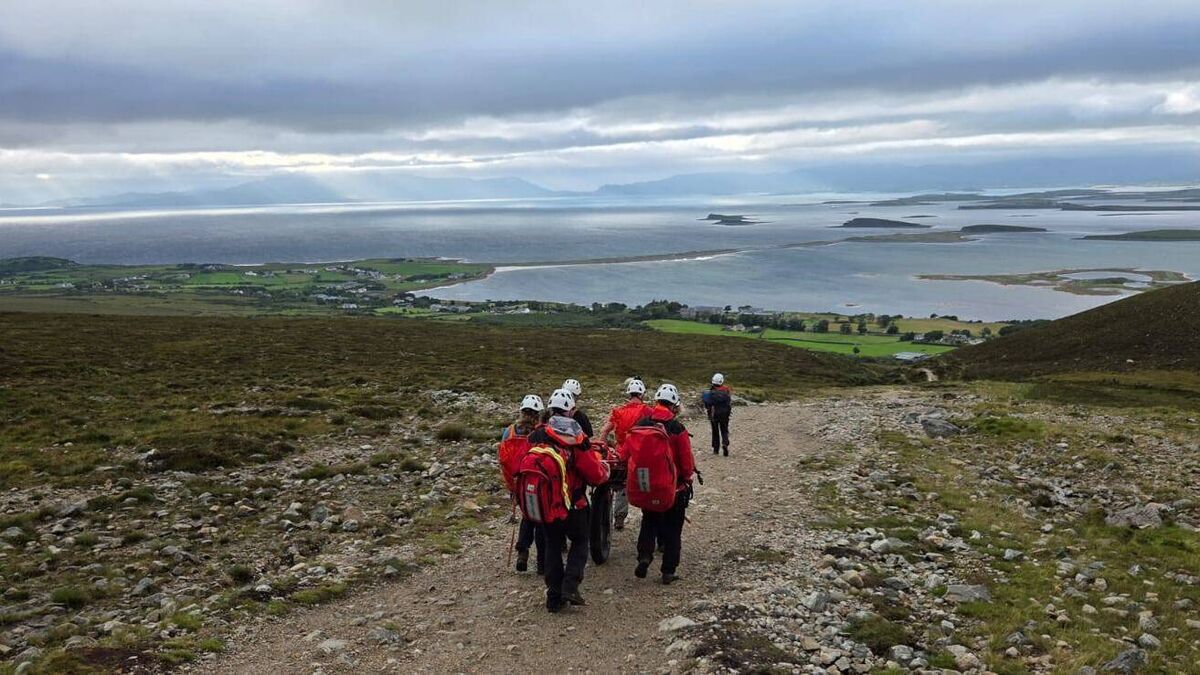 Mayo Mountain Rescue respond to Croagh Patrick incident