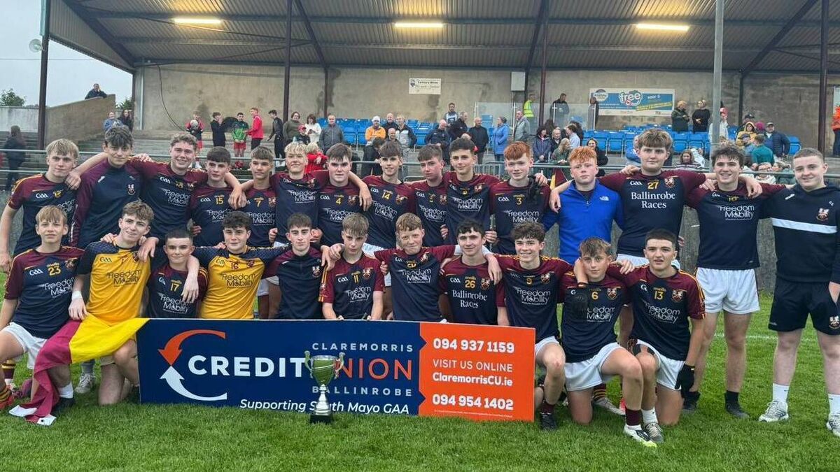 Local Notes: Ballinrobe U16's are South Mayo A Championship winners.