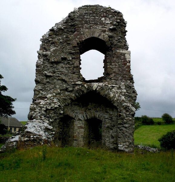 Ballylahan Castle near Straide is among a number of locations in Mayo where physical ruins of the Jordan family's castles or other structures still exist.