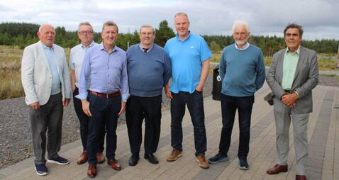 Local Notes: Former ESB employees visit Oweninny Windfarm Visitors Centre, Bellacorrick.