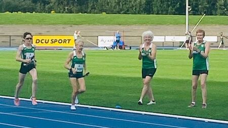 Mayo AC athlete helps break world relay record