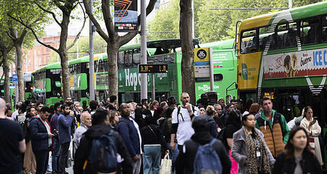 Record numbers used public transport last year with journeys up almost 11%