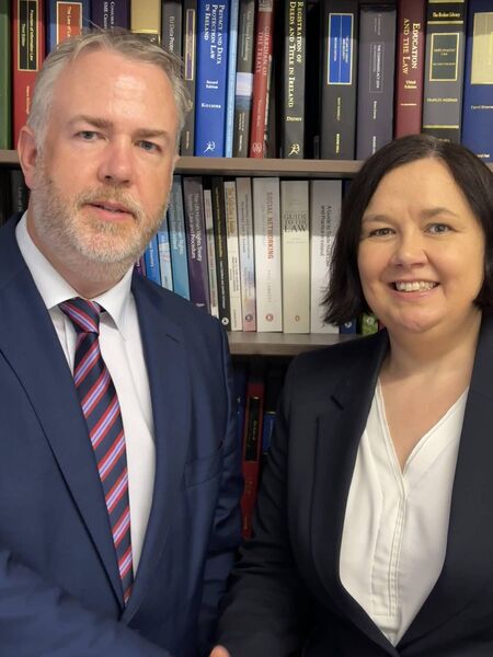 Ita Feeney and John Geary.