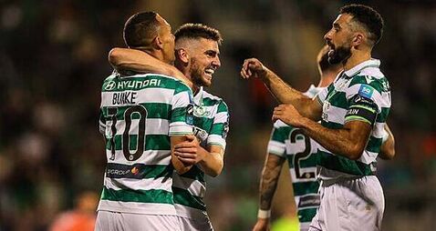 Shamrock Rovers take big step towards Europa Conference League qualification after 4-0 win over Ballkani