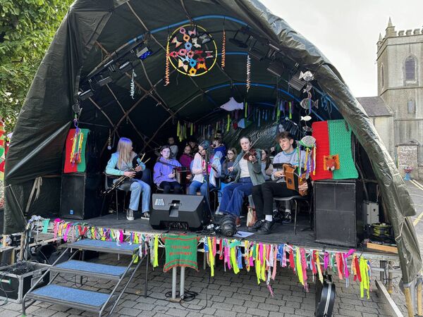 Musicians performing at Riverfest - this year's event takes place on Friday and Saturday next. 