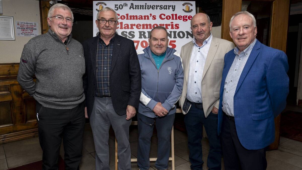 Local Notes: Golden jubilee reunion at Claremorris school